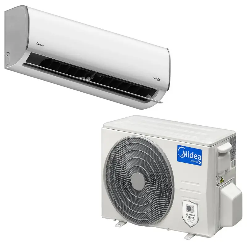 23817 SPLIT AC (IDU+ODU) MIDEA inverter-Forest series MSAF-10CRDN8 9000BTU
