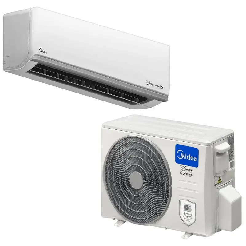 47935 SPLIT AC (IDU+ODU) MIDEA inverter wifi ready MSXS-10CRDN8 9000BTU