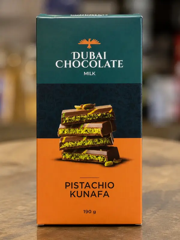 Dubai Chocolate - Pistatio Kunafa