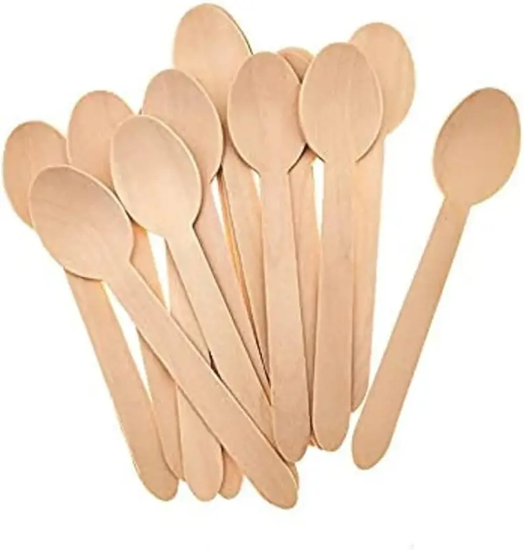 Ice Cream Wooden Spoon(100pcs)