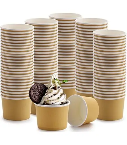 Ice Cream Cup-Paper 130CC (50pcs)PKT